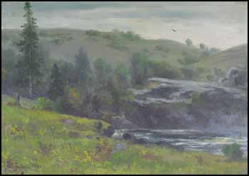 Cove by C.A. De L'Aubiniere sold for $1,380