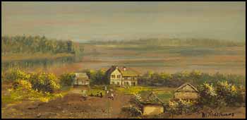 Public School House, Nanaimo, BC by Marmaduke Matthews sold for $1,093