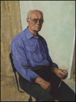 Self Portrait by Frederick Bourchier Taylor sold for $2,300