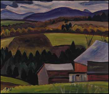 Near Cowansville, Quebec by Efa Prudence Heward sold for $27,600