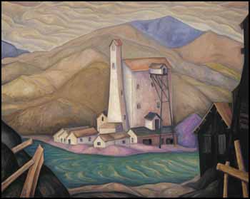 Old Mine Shaft, Cobalt by Bess Larkin Housser Harris sold for $51,750