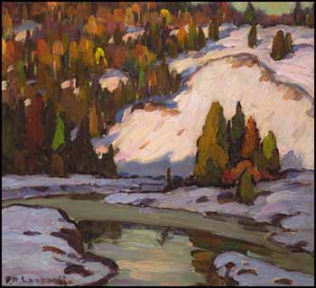 Golden Glow by Frederick Nicholas Loveroff sold for $6,900