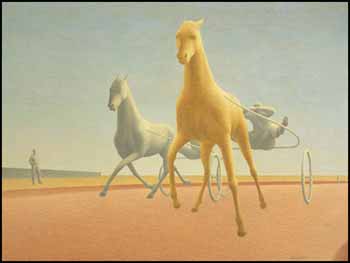 Two Pacers by Alexander Colville vendu pour $690,000