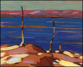 Lone Sentinels No. 2 by Frederick Nicholas Loveroff sold for $2,875