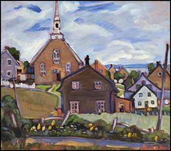 St-Fidèle, PQ by Nora Frances Elizabeth Collyer sold for $23,400