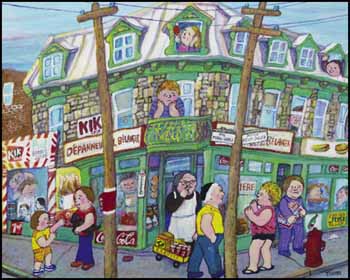 Coin de rue, Montreal by Miyuki Tanobe sold for $23,400