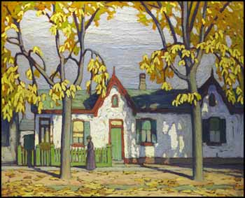 Houses, St. Patrick Street by Lawren Stewart Harris vendu pour $2,808,000