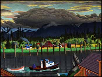 Mouth of the Courtenay River by Edward John (E.J.) Hughes vendu pour $789,750