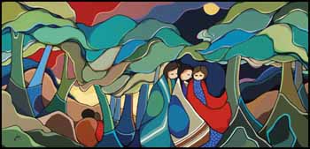 Awakening of Spring by Daphne Odjig sold for $70,200