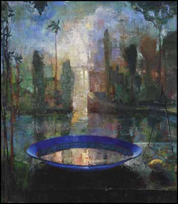 Nocturne: Curving Motion by Tom Hopkins sold for $23,400