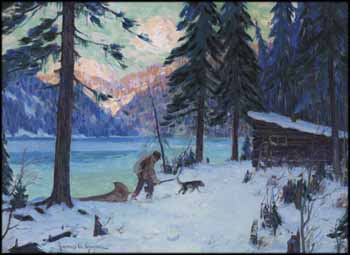 The Trapper's Return by Clarence Alphonse Gagnon vendu pour $560,500