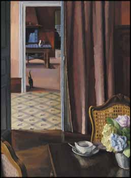 Intérieur by John Goodwin Lyman sold for $41,300