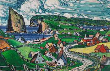 Gaspésie by Marc-Aurèle Fortin sold for $500,000