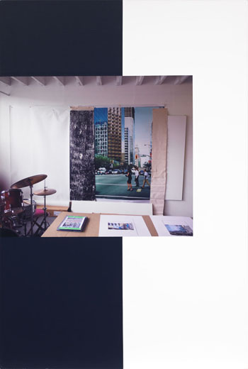 Untitled (Georgia and Burrard) by Ian Wallace sold for $26,550