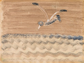 Brown Bird Brown Sea by Milton Avery sold for $10,000