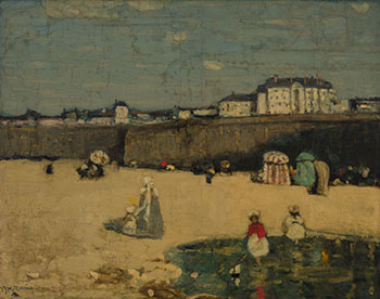 La plage by James Wilson Morrice vendu pour $1,141,250