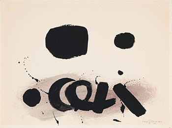 Untitled #74 by Adolph Gottlieb vendu pour $55,250