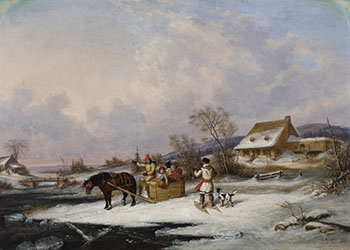 Quebec Farm by Cornelius David Krieghoff sold for $571,250