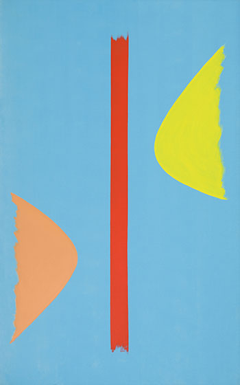 Blue, Red #4 by Jack Hamilton Bush vendu pour $481,250