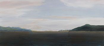 Inside Passage 2/88: View to Porcher Island by Takao Tanabe sold for $157,250