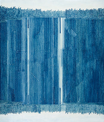 Blue Reflections, Two Horizons by Kazuo Nakamura sold for $55,250