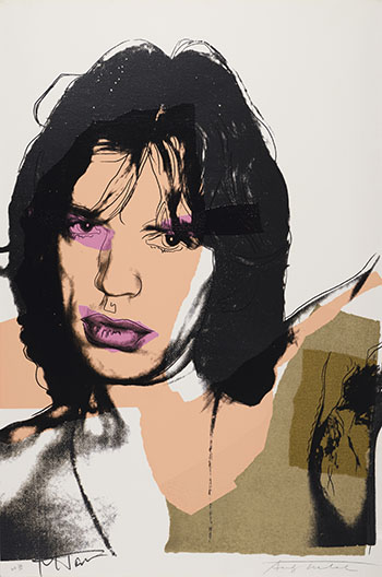 Mick Jagger (F.S.II.141) by Andy Warhol sold for $193,250