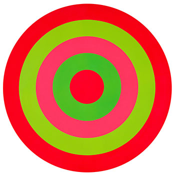 Mandala #1 by Claude Tousignant sold for $241,250