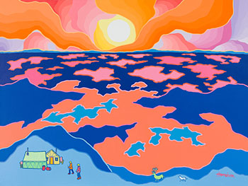 North of Yellowknife by Ted Harrison sold for $79,250