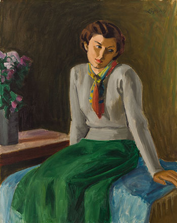 La jupe verte by John Goodwin Lyman sold for $25,000