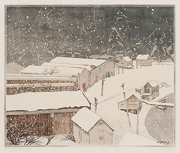 Karlukwees, BC by Walter Joseph (W.J.) Phillips sold for $58,250