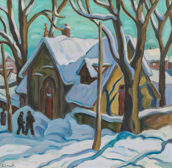 House in Winter by Ethel Seath sold for $157,250
