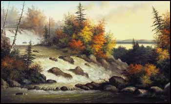Gadbout River - Quebec by Alfred Worsley Holdstock sold for $1,430