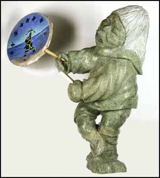 Drum Dancer by Quvianatuliak Takpaungai sold for $5,175