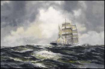 The Lone Albatross by Robert McVittie sold for $4,425