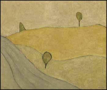 Landscape by Barker Fairley sold for $6,490