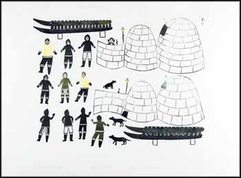 Strangers in our Camp by Jamasie Teevee sold for $94