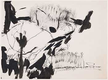 Abstract by James Gordaneer sold for $94