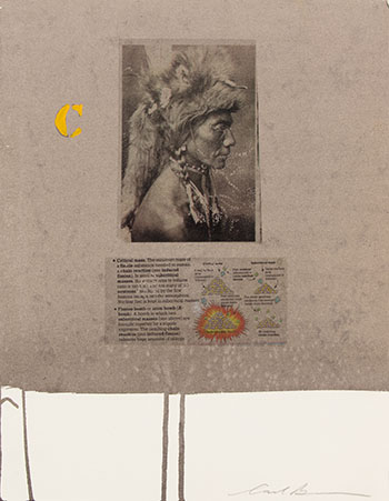 Critical Mass by Carl Beam sold for $2,000