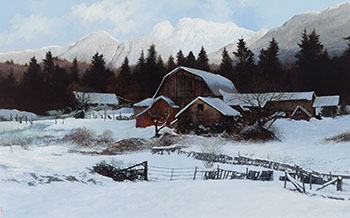 Snowbound by Alan Wylie sold for $3,750