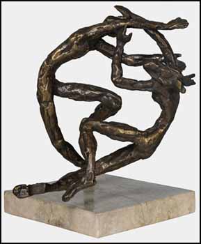 Dancing Couple by Esther Wertheimer vendu pour $1,053