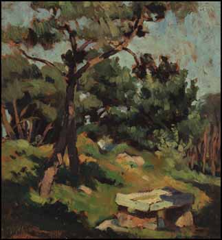 Landscape / Still life (verso) by Rodolphe Duguay sold for $1,404