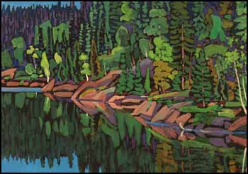 Earngey Lake, Near Kenora by Illingworth Holey Kerr sold for $9,945