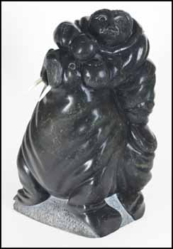 Inuit Sculpture by Lucassie Echalook sold for $2,925