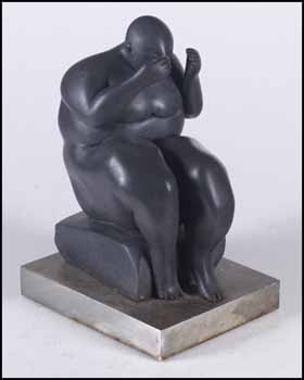 Seated Sumo #2 by John Ivor Smith sold for $4,130