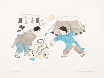 Do You Need Water by Elsie Anaginak Klengenberg sold for $219