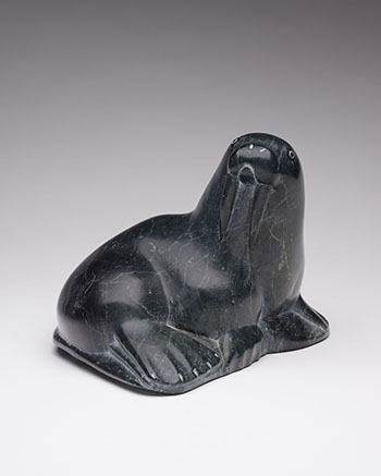 Walrus by Unidentified Inukjuak sold for $438