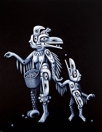 Picking Berries by Shawn Hunt sold for $18,750