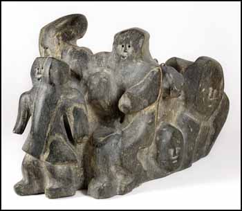 Family Story by Thomas Ugjuk sold for $3,510