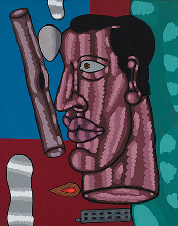 Heads and Symbols by Jan Wade sold for $1,000
