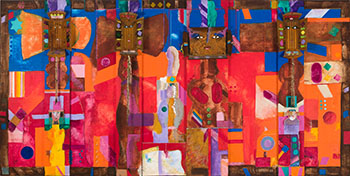 Baker's Quartet by Norman Laliberte sold for $4,375
